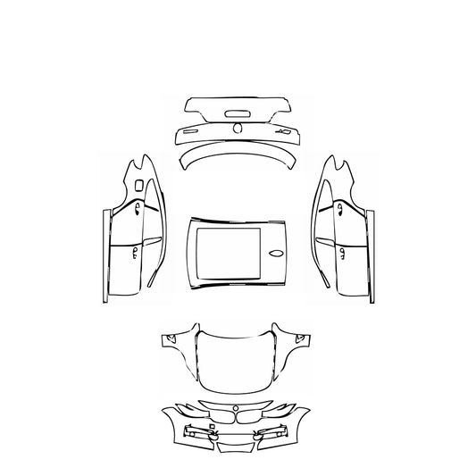 Pre-Cut PPF BMW 3 Series Gran Turismo Sport Line 2016 - PPF-Kits