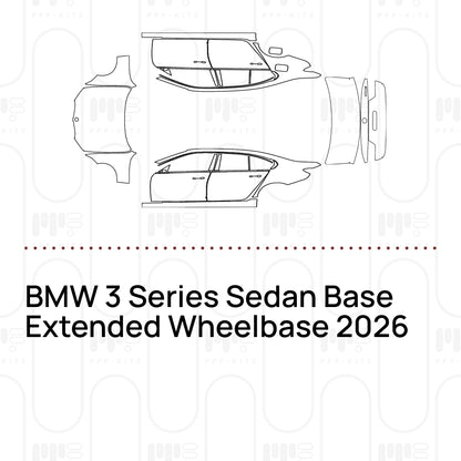 Pre-Cut PPF BMW 3 Series Sedan Base Extended Wheelbase 2026