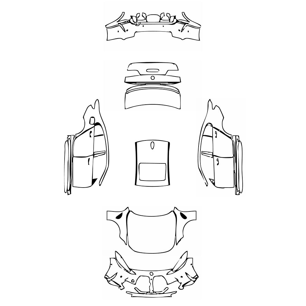 Pre-Cut PPF BMW 3 Series Sedan M3 2021 - PPF-Kits