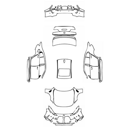 Pre-Cut PPF BMW 3 Series Sedan M3 2021 - PPF-Kits