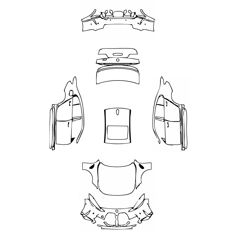Pre-Cut PPF BMW 3 Series Sedan M3 Competition 2021 - PPF-Kits
