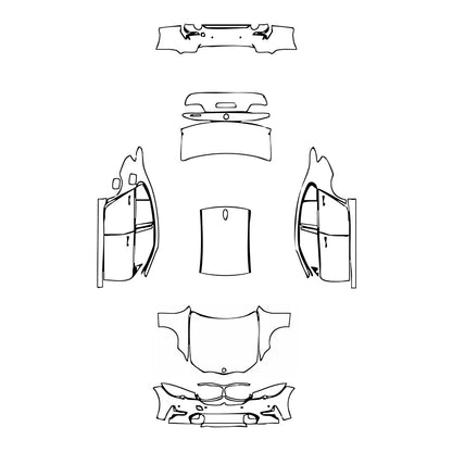 Pre-Cut PPF BMW 3 Series Sedan Sport Line Standard Wheelbase 2022 - PPF-Kits