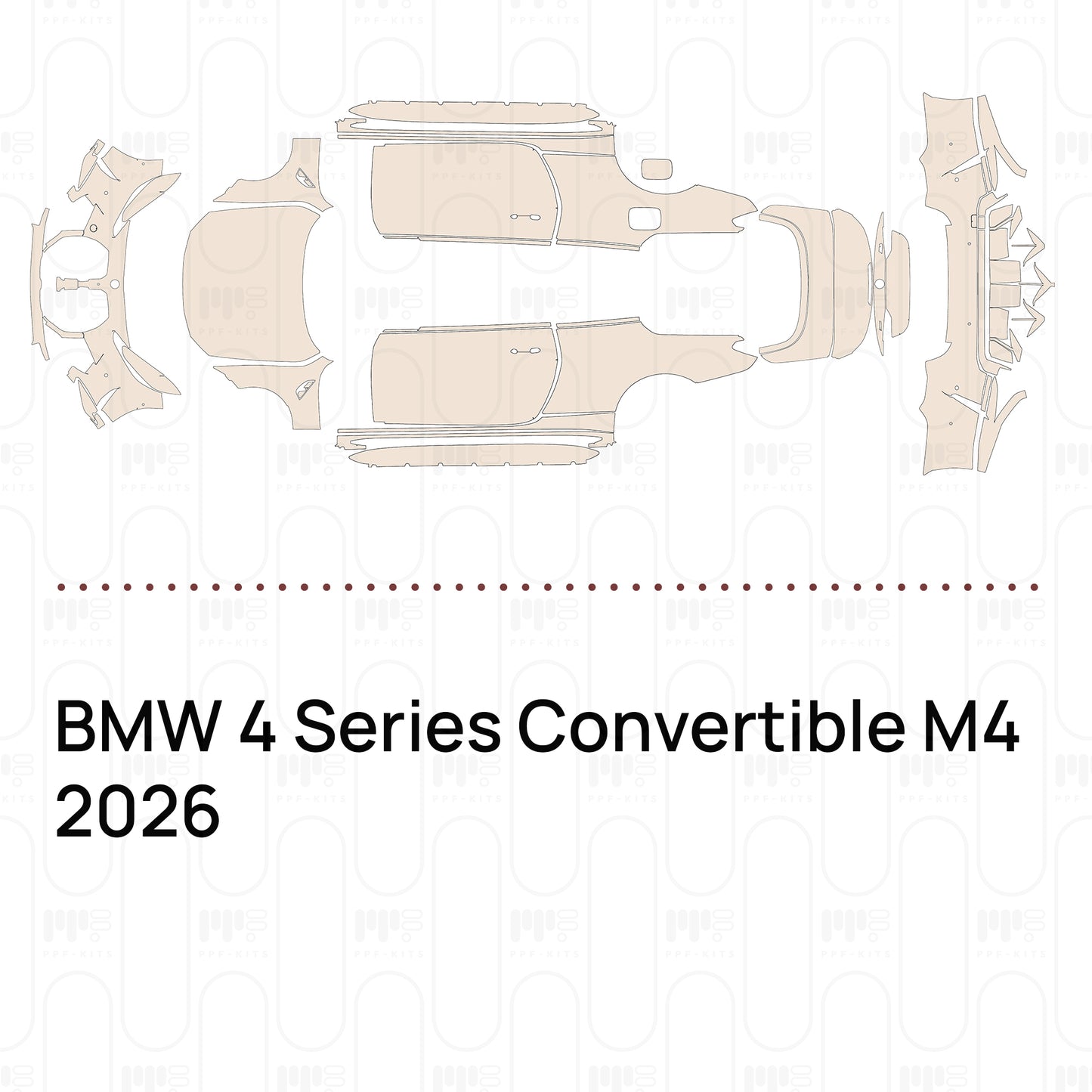 Pre-Cut PPF BMW 4 Series Convertible M4 2026