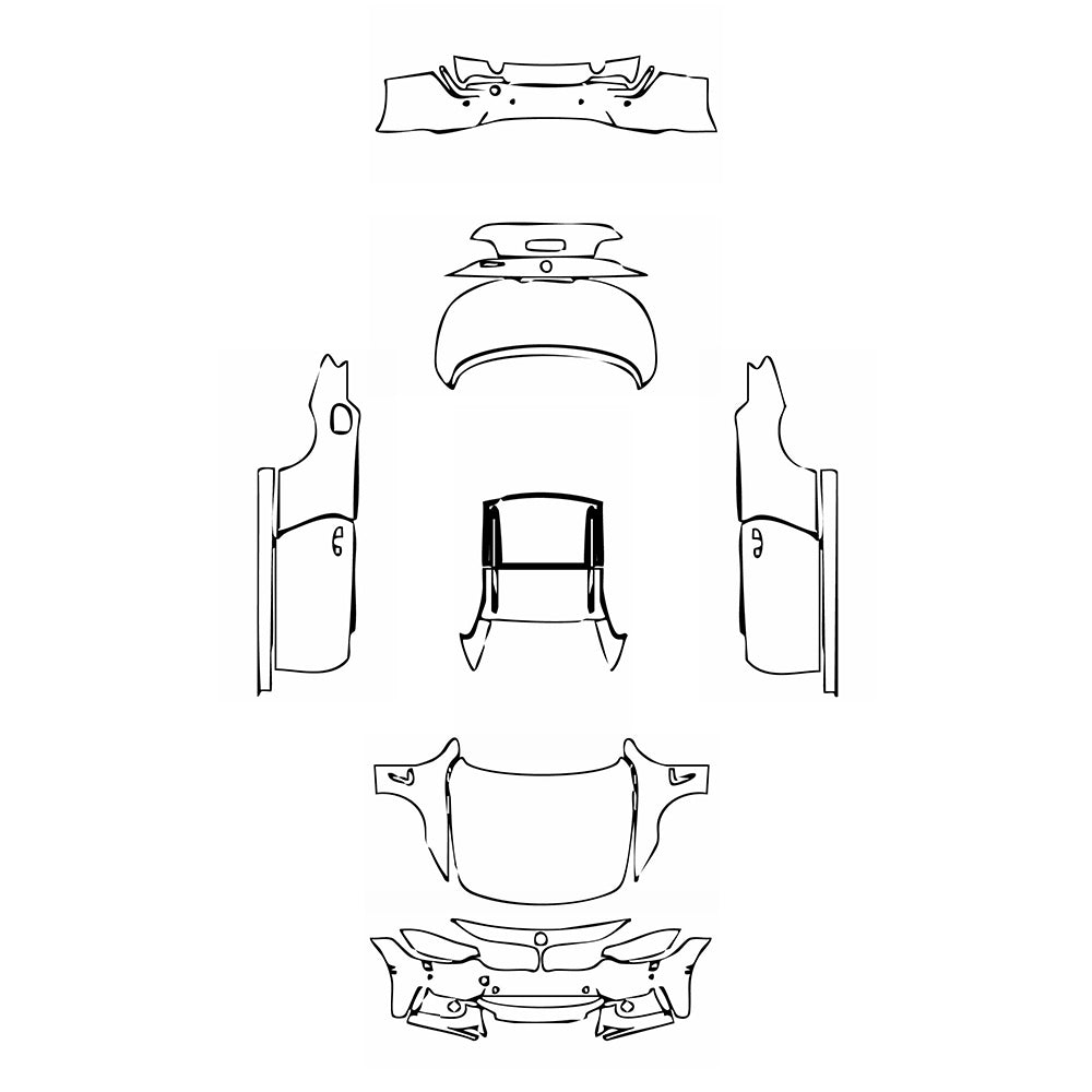 Pre-Cut PPF BMW 4 Series Convertible M Sport 2015 - PPF-Kits