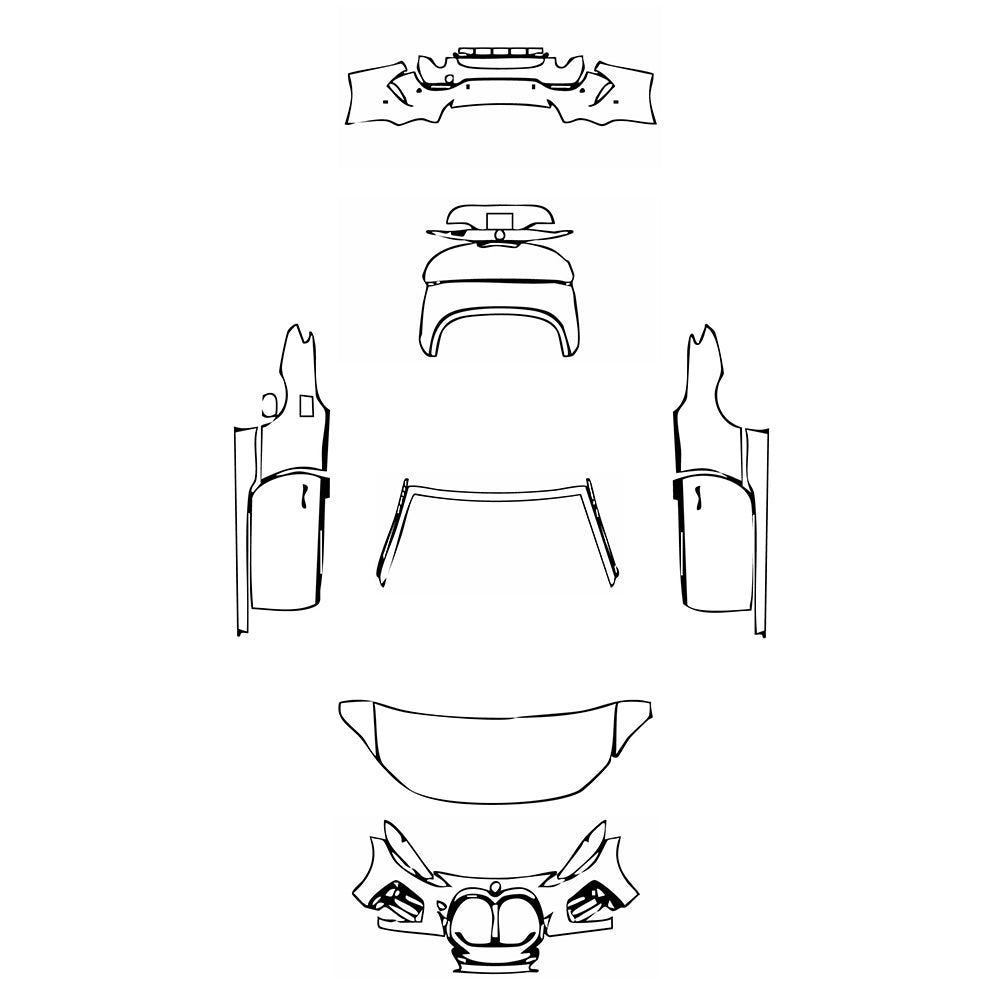 Pre-Cut PPF BMW 4 Series Convertible M Sport 2022 - PPF-Kits