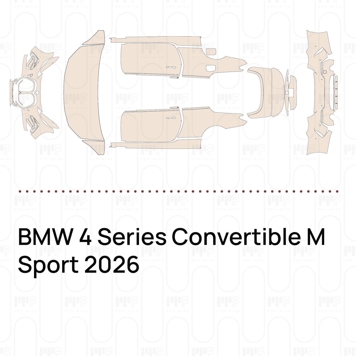 Pre-Cut PPF BMW 4 Series Convertible M Sport 2026
