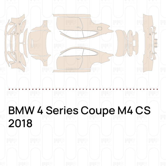 Pre-Cut PPF BMW 4 Series Coupe M4 CS 2018