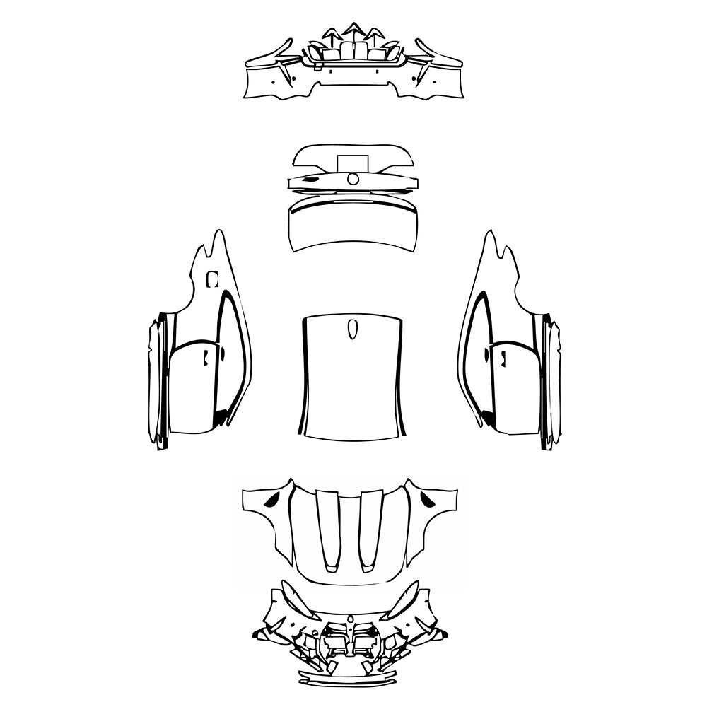 Pre-Cut PPF BMW 4 Series Coupe M4 CS 2025 - PPF-Kits