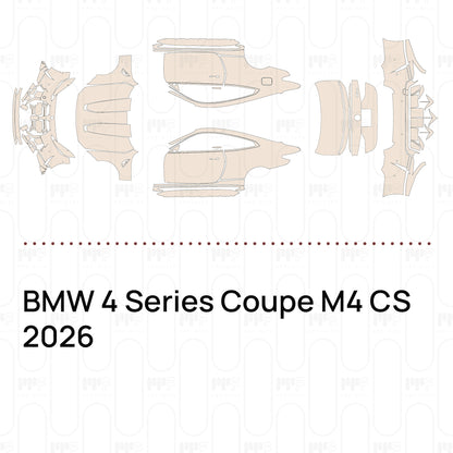 Pre-Cut PPF BMW 4 Series Coupe M4 CS 2026
