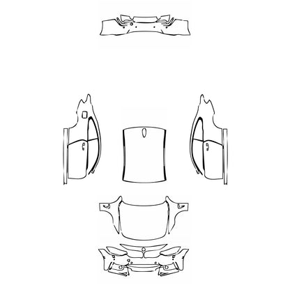 Pre-Cut PPF BMW 4 Series Coupe M Sport 2015 - PPF-Kits