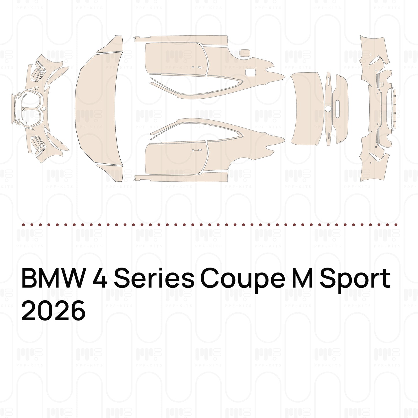 Pre-Cut PPF BMW 4 Series Coupe M Sport 2026