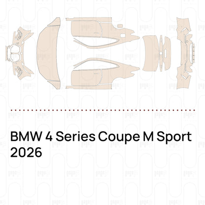 Pre-Cut PPF BMW 4 Series Coupe M Sport 2026