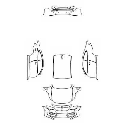 Pre-Cut PPF BMW 4 Series Coupe Sport Line 2016 - PPF-Kits