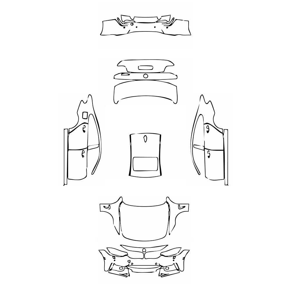 Pre-Cut PPF BMW 4 Series Gran Coupe M Sport 2019 - PPF-Kits