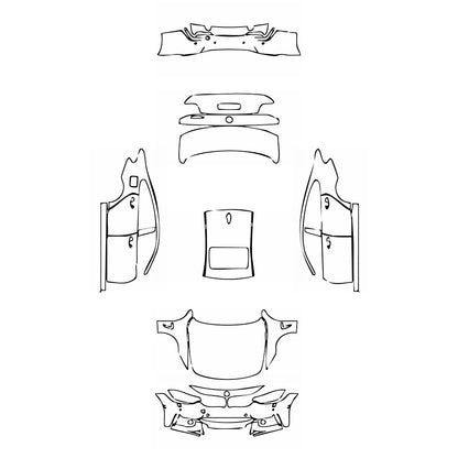 Pre-Cut PPF BMW 4 Series Gran Coupe M Sport 2019 - PPF-Kits
