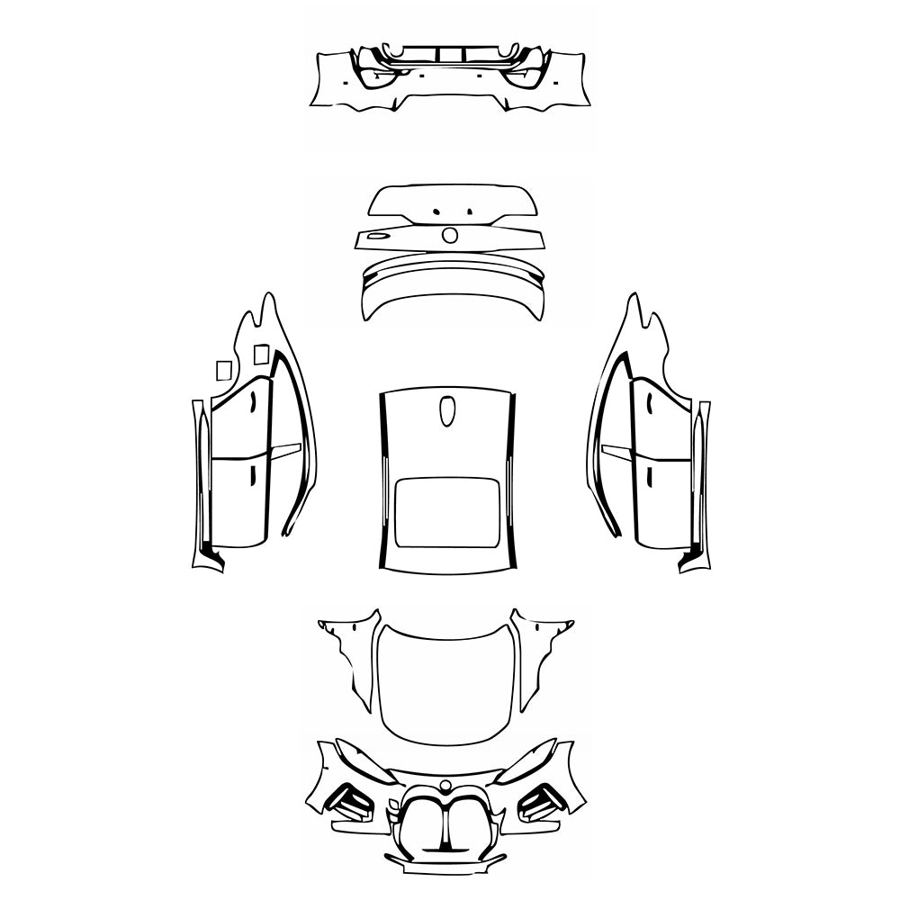 Pre-Cut PPF BMW 4 Series Gran Coupe M Sport 2025