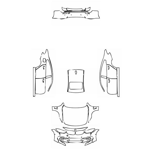 Pre-Cut PPF BMW 4 Series Gran Coupe Sport 2016 - PPF-Kits