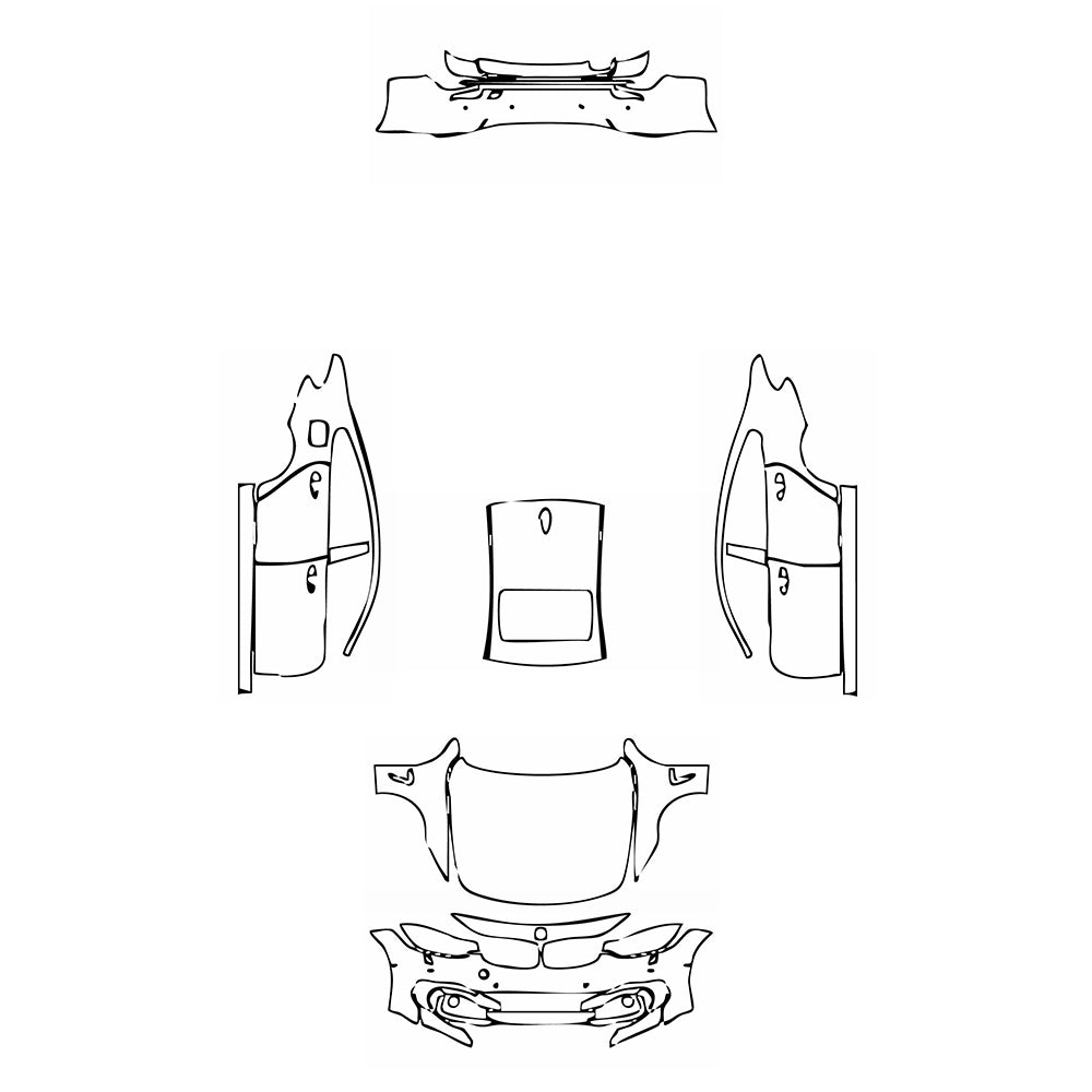 Pre-Cut PPF BMW 4 Series Gran Coupe Sport 2018 - PPF-Kits