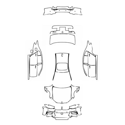 Pre-Cut PPF BMW 5 Series Sedan Extended Wheelbase M Sport 2020 - PPF-Kits