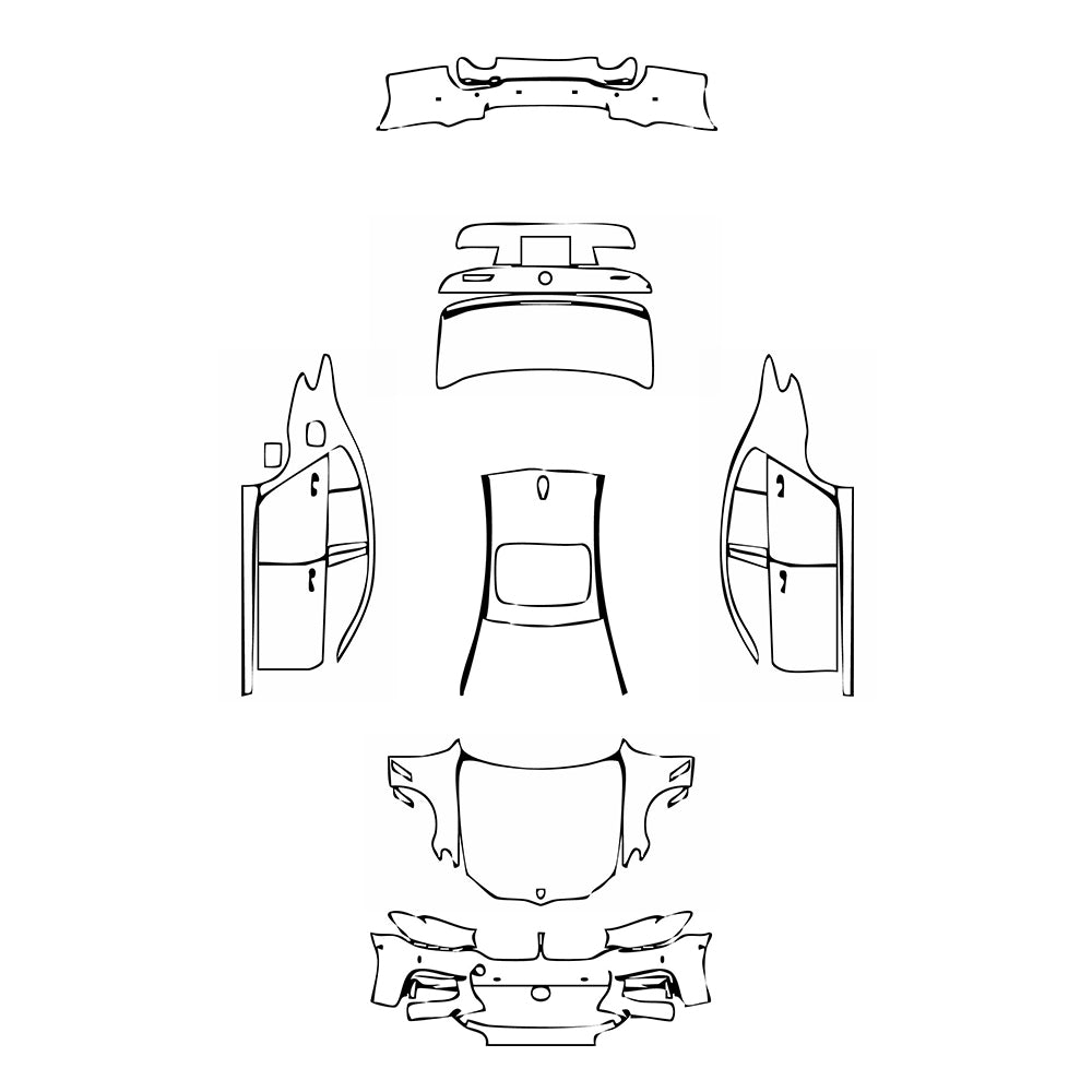 Pre-Cut PPF BMW 5 Series Sedan M550i 2020 - PPF-Kits