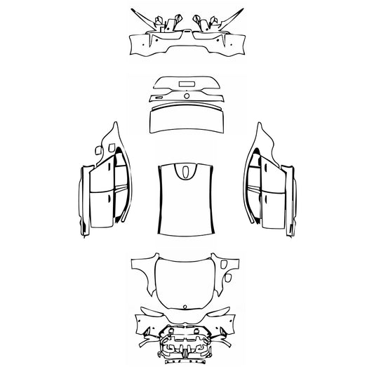 Pre-Cut PPF BMW 5 Series Sedan M5 2025 - PPF-Kits