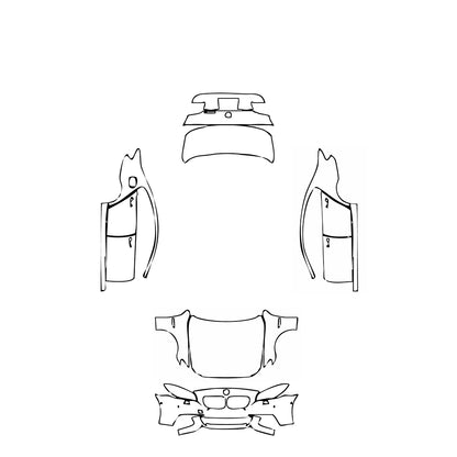 Pre-Cut PPF BMW 5 Series Sedan Standard Wheelbase M Sport 2015 - PPF-Kits