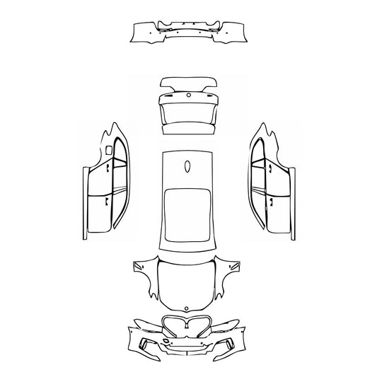 Pre-Cut PPF BMW 5 Series Touring M Sport 2021 - PPF-Kits