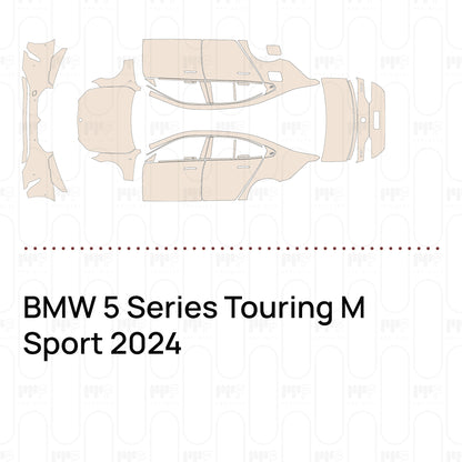 Pre-Cut PPF BMW 5 Series Touring M Sport 2024