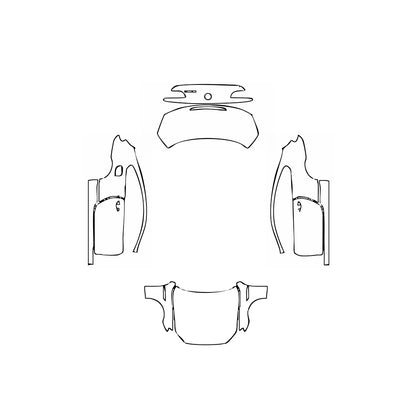 Pre-Cut PPF BMW 6 Series Coupe Base 2015 - PPF-Kits