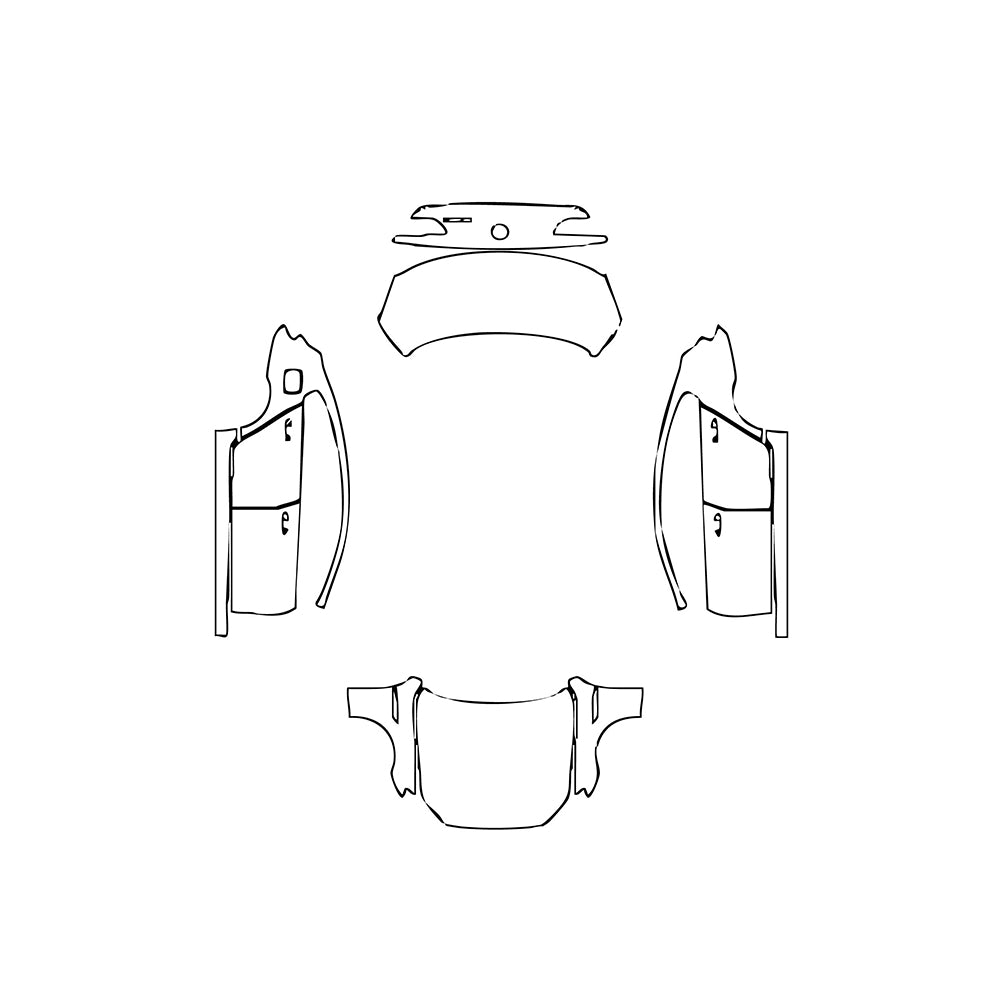 Pre-Cut PPF BMW 6 Series Gran Coupe Base 2014 - PPF-Kits