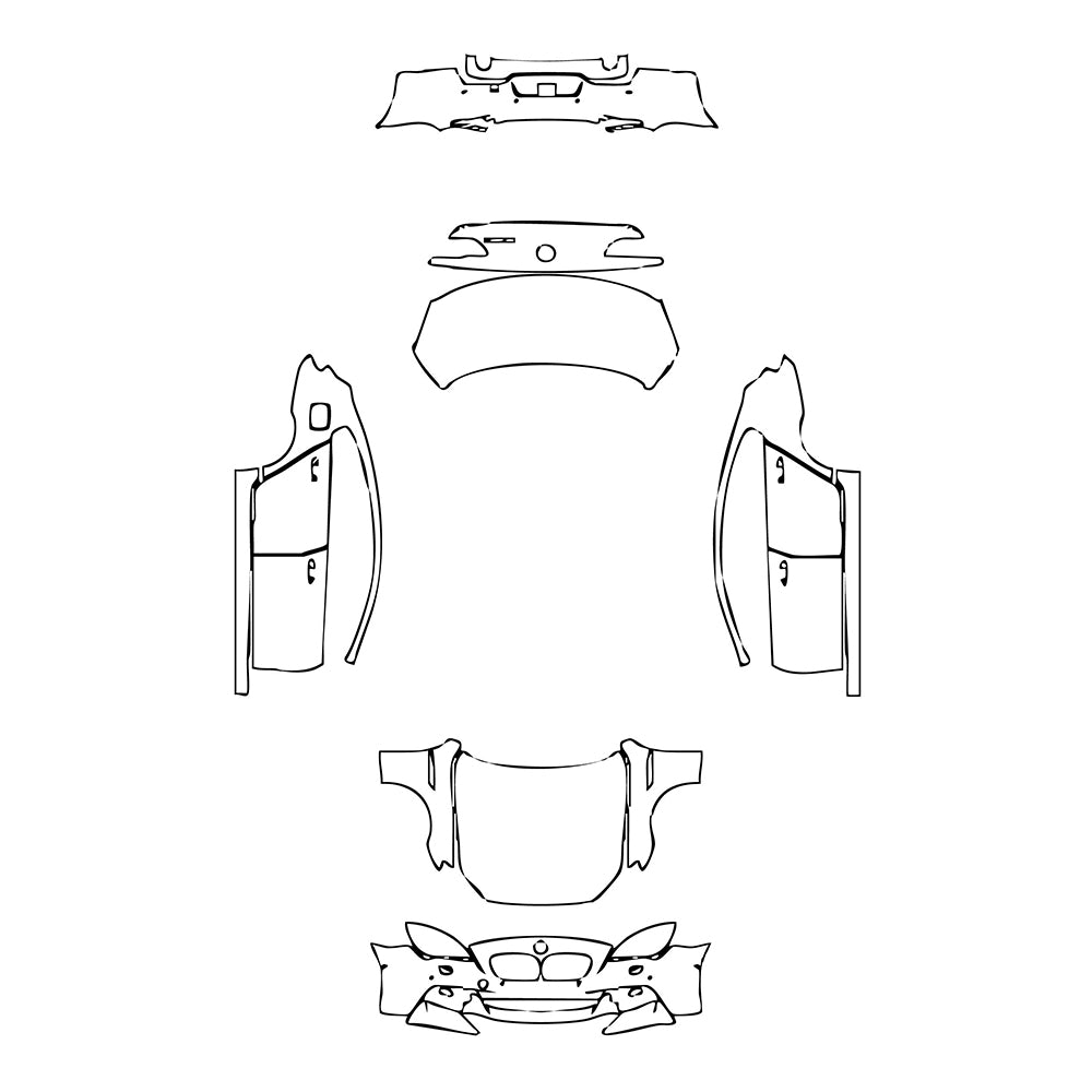Pre-Cut PPF BMW 6 Series Gran Coupe M Sport 2015 - PPF-Kits