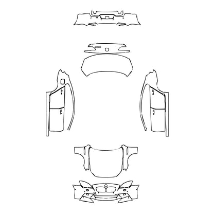 Pre-Cut PPF BMW 6 Series Gran Coupe M Sport 2015 - PPF-Kits