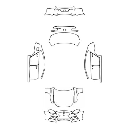 Pre-Cut PPF BMW 6 Series Gran Coupe M Sport 2016 - PPF-Kits