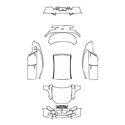 Pre-Cut PPF BMW 6 Series M6 Gran Coupe 2013 - PPF-Kits