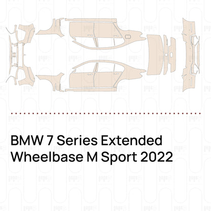 Pre-Cut PPF BMW 7 Series Extended Wheelbase M Sport 2022