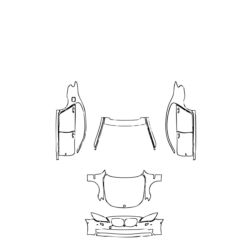 Pre-Cut PPF BMW 7 Series Luxury 2010 - PPF-Kits