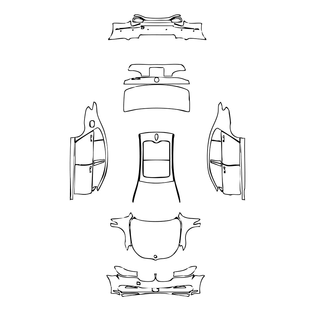 Pre-Cut PPF BMW 7 Series Luxury 2018 - PPF-Kits