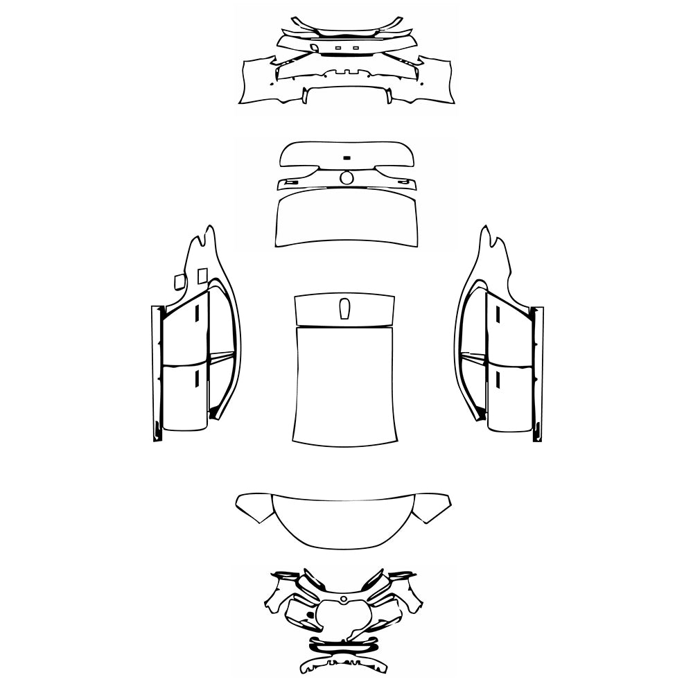 Pre-Cut PPF BMW 7 Series Luxury 2024 - PPF-Kits