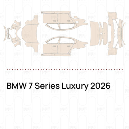 Pre-Cut PPF BMW 7 Series Luxury 2026