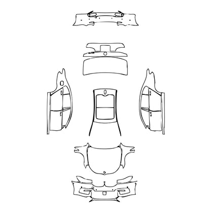 Pre-Cut PPF BMW 7 Series M760 Li 2018 - PPF-Kits