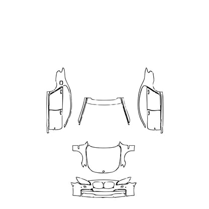 Pre-Cut PPF BMW 7 Series M Sport 2009 - PPF-Kits
