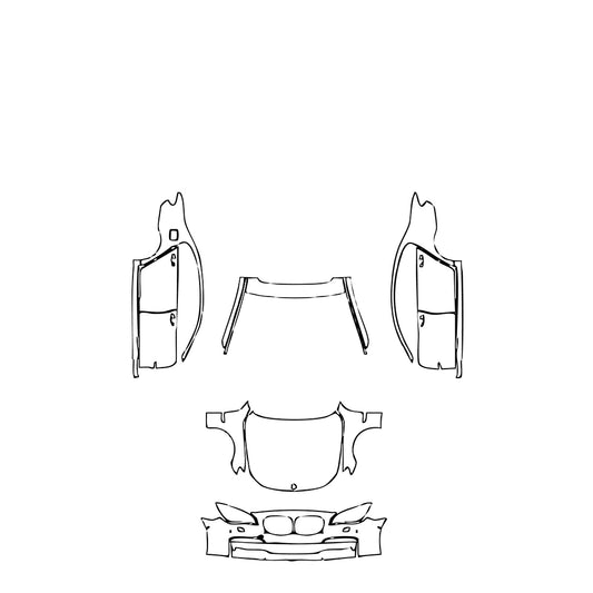 Pre-Cut PPF BMW 7 Series M Sport 2015 - PPF-Kits