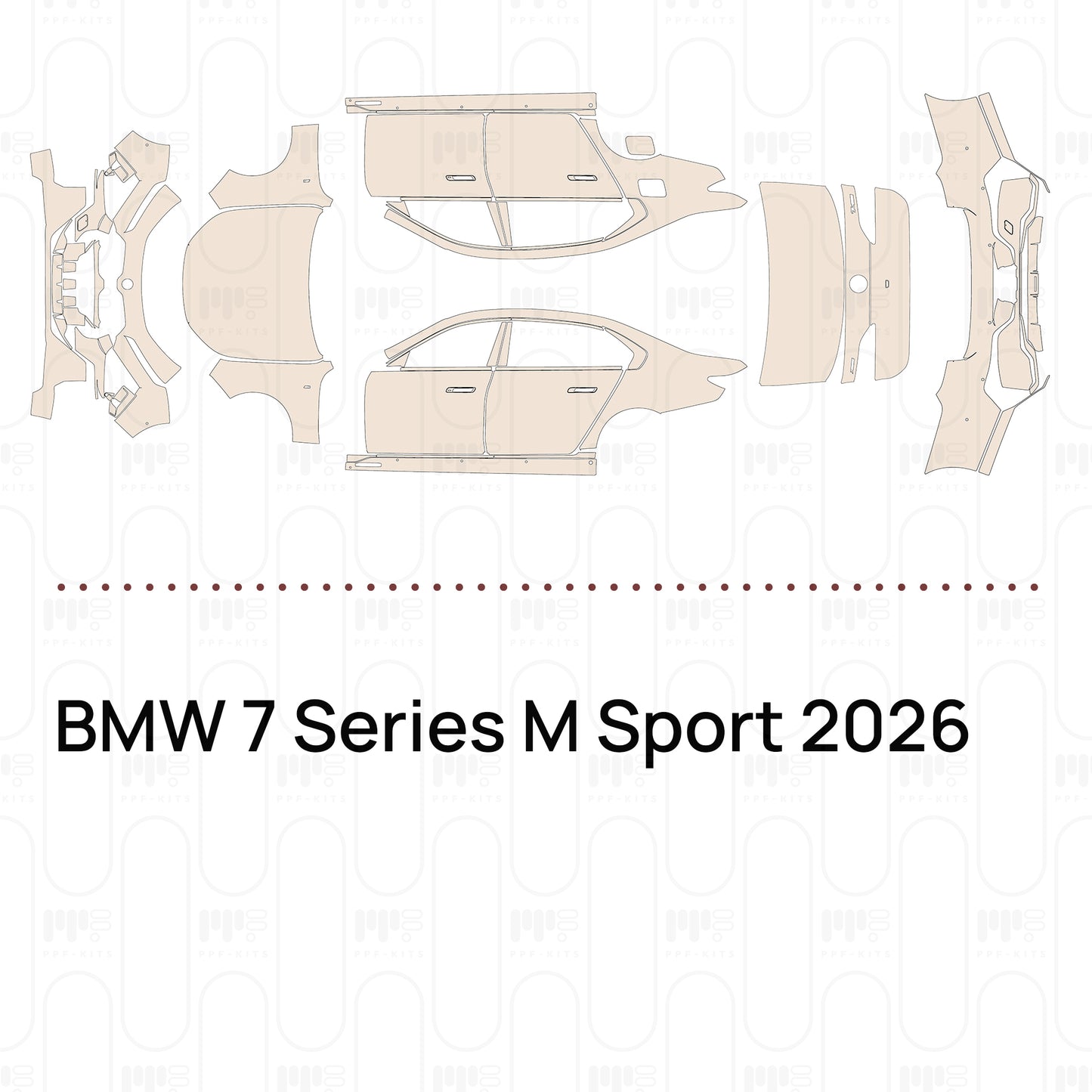 Pre-Cut PPF BMW 7 Series M Sport 2026