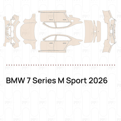 Pre-Cut PPF BMW 7 Series M Sport 2026