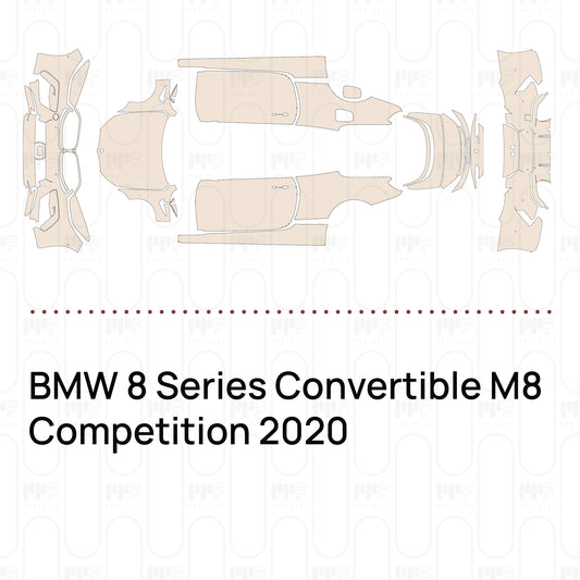 Pre-Cut PPF BMW 8 Series Convertible M8 Competition 2020