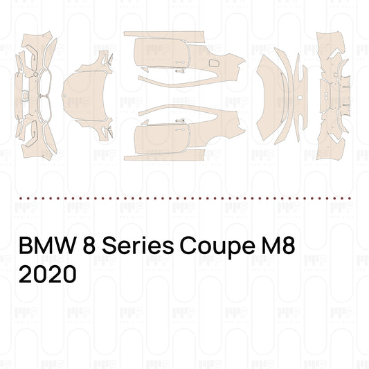 Pre-Cut PPF BMW 8 Series Coupe M8 2020