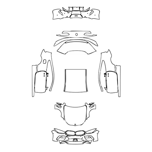 Pre-Cut PPF BMW 8 Series Coupe M8 2022 - PPF-Kits