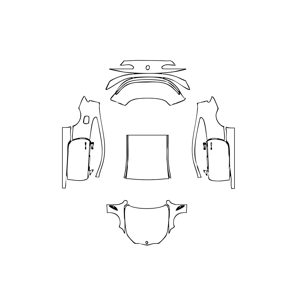 Pre-Cut PPF BMW 8 Series Coupe Sport 2019 - PPF-Kits