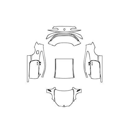 Pre-Cut PPF BMW 8 Series Coupe Sport 2025 - PPF-Kits