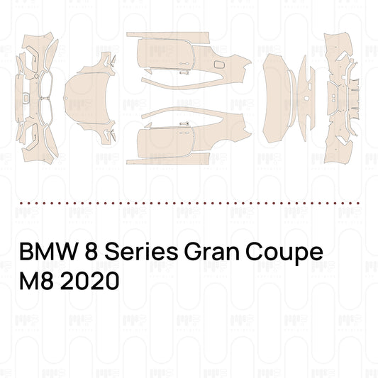 Pre-Cut PPF BMW 8 Series Gran Coupe M8 2020